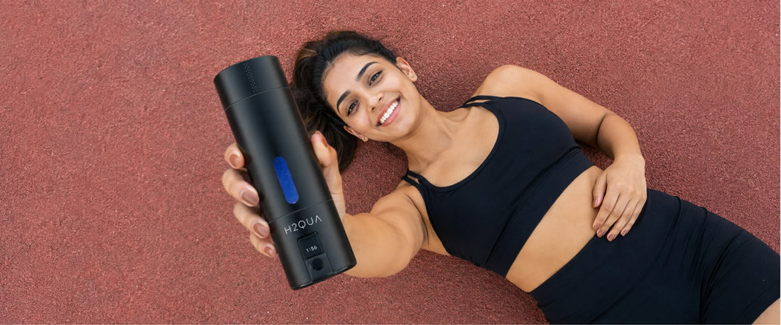 H2QUA Hydrogen Wter Bottle