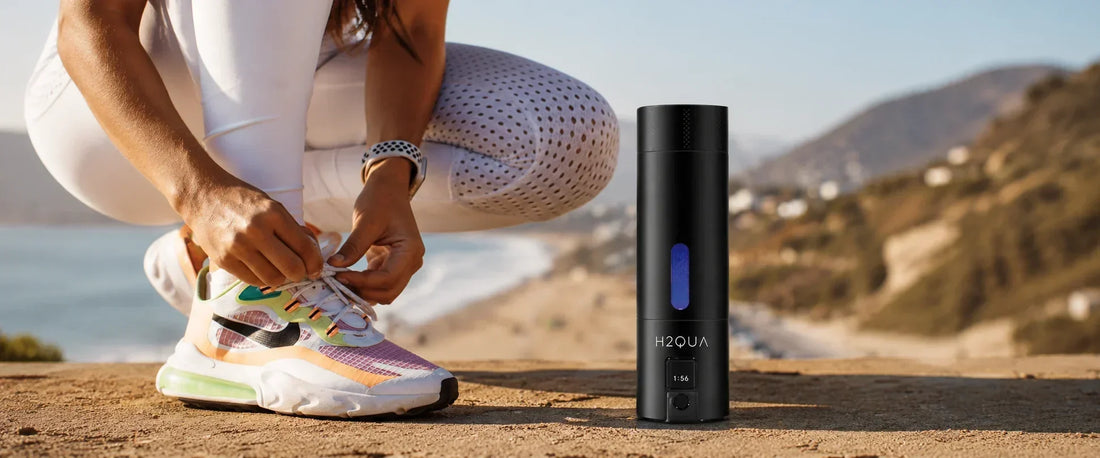 Hydrogen Water for Runners - H2QUA Hydrogen Water Bottle