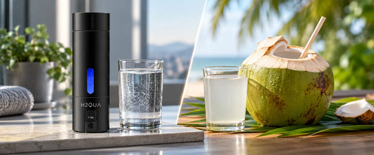 Hydrogen Water vs Coconut Water